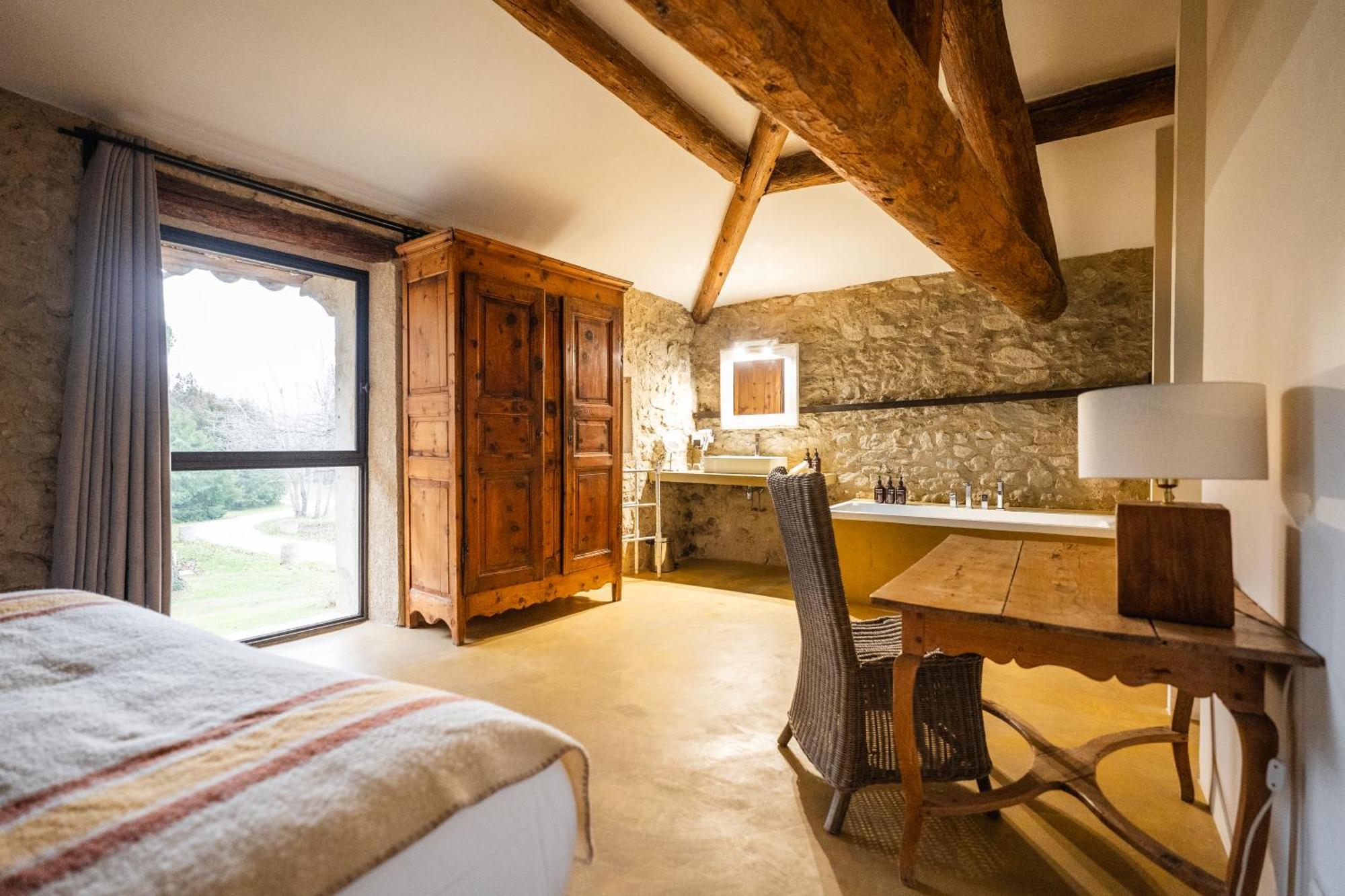 Le Galinier Lourmarin, A Beaumier Guesthouse Kamer foto
